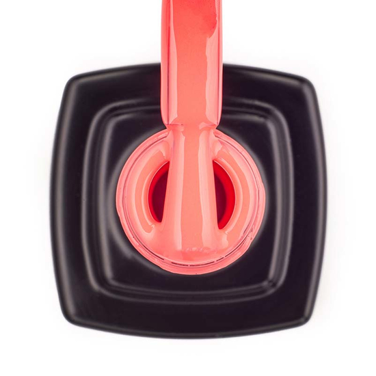 Гель-лак Kira Nails №044 (яркий коралловый-розовый, эмаль), 6 мл3