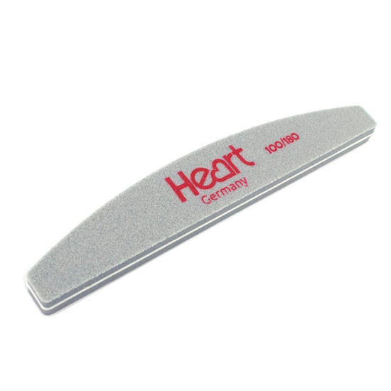 Шлифовщик Heart Half 100/180, Абразивность: 100/180