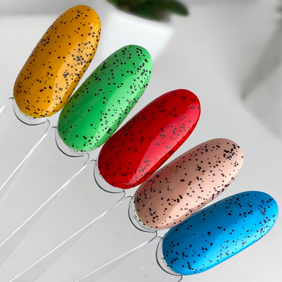 ART No Wipe Top Black Dots - топ без ЛШ із чорною крихтою, 10 мл2