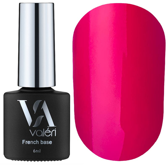 Valeri French base neon №045 (малиновый, неон), 6 мл, Объем: 6 мл, Цвет: 045