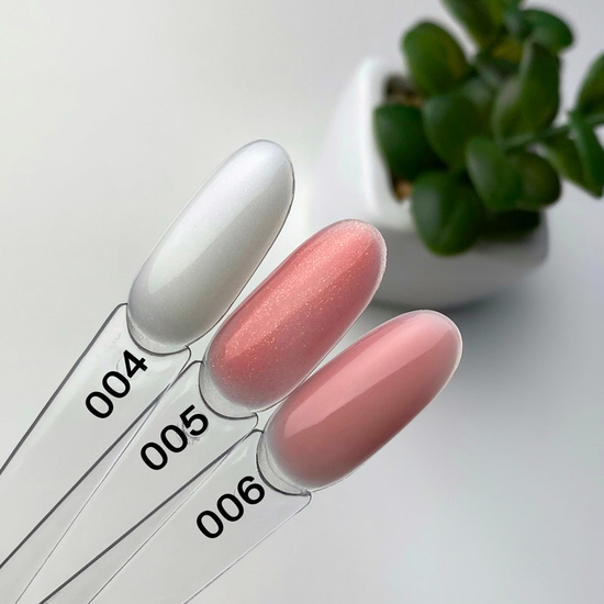 Valeri French base №004 (белый с синим микроблеском), 30 мл, Объем: 30 мл, Цвет: 0043