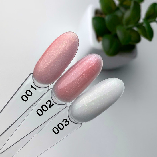 Valeri French base №003 (білий із золотим мікроблиском), 12 мл, Об`єм: 12 мл, Колір: 0033