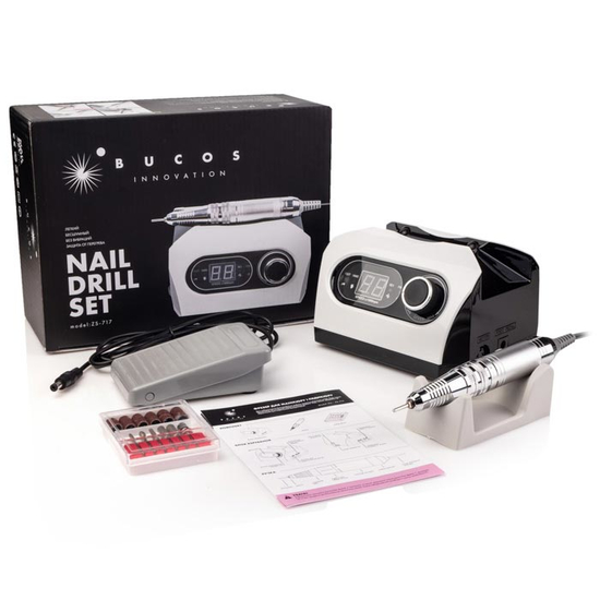 Фрезер BUCOS ZS-717 WHITE PROFESSIONAL 65W/35000 об.3