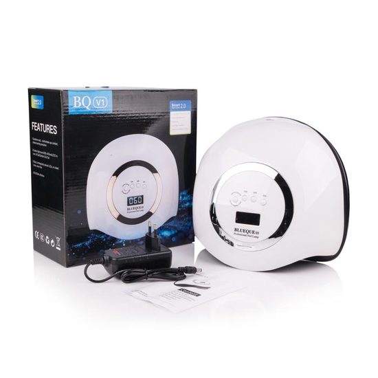 LED+UV лампа SUN BQ-V1 168 вт SILVER3