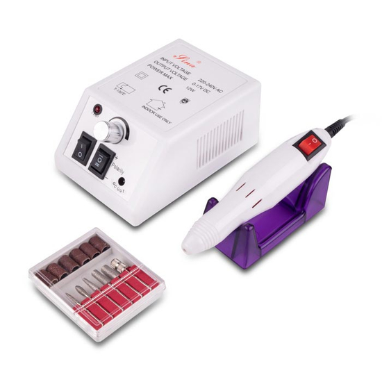 Фрезер для маникюра Lina 2000 12 вт/2000 об. Белый