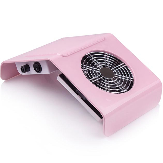 Вытяжка для маникюра SIMEI 858-2А на 40 вт Розовая