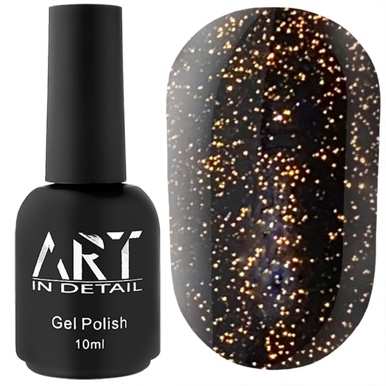 ART Flash Top Gold - золотой светоотражающий топ БЕЗ липкого слоя, 10 мл, Цвет: Gold