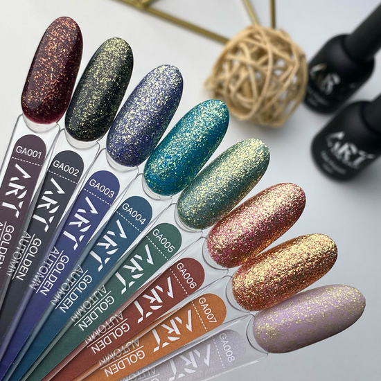 Гель-лак ART Golden Autumn №GA002, 10 мл, Цвет: GA0023