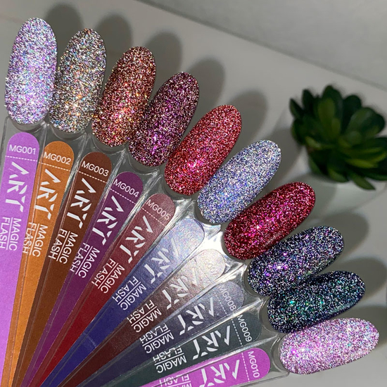 Гель-лак светоотражающий ART Magic Flash №MG006, 10 мл, Цвет: MG0065