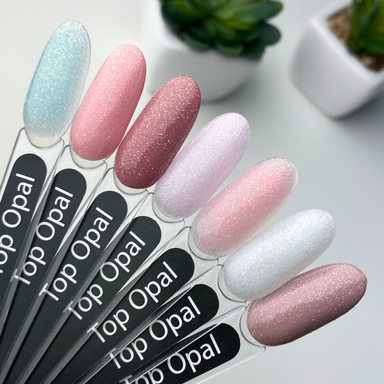 ART Top Opal - топ для гель-лаку з ефектом Опал, 10 мл3