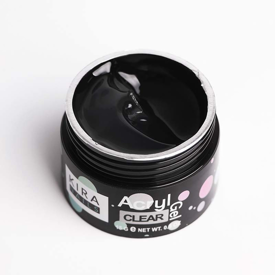 Kira Nails Acryl Gel Clear, 15 г, Объем: 15 г, Цвет: Clear2