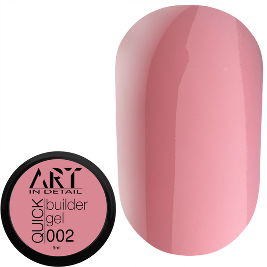 Гель для нарощування ART QUICK Builder Gel №002, 5 мл, Об`єм: 5 мл
, Колір: 002