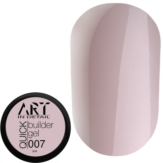 Гель для наращивания ART QUICK Builder Gel №007, 5 мл, Объем: 5 мл
, Цвет: 007