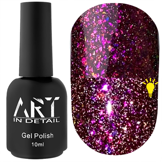 Гель-лак светоотражающий ART Magic Flash №MG004, 10 мл, Цвет: MG004