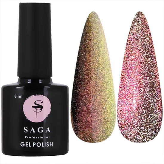 Гель-лак світловідбиваючий SAGA Cat Chameleon, №5, 8 мл, Колір: 5