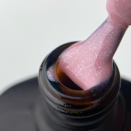 DIS Fiber Base №08 (королевская розовая, шиммер), 7.5 мл, Цвет: 082