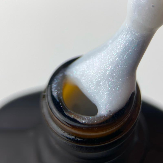 DIS Fiber Base №02 (зоряно-біла, шіммер), 7.5 мл, Колір: 022