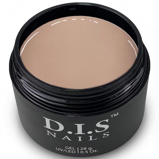 Гель для нарощування DIS Nails Hard Cover Caramel, 28 г, Колір: Caramel