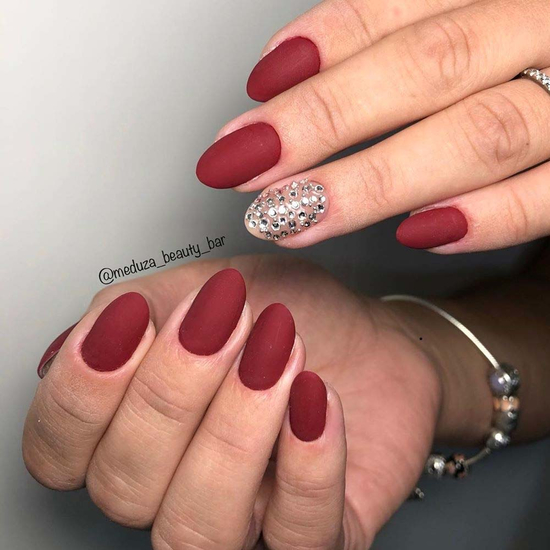 Гель-лак Komilfo Deluxe Series №D089 (бордовий, емаль), 8 мл4