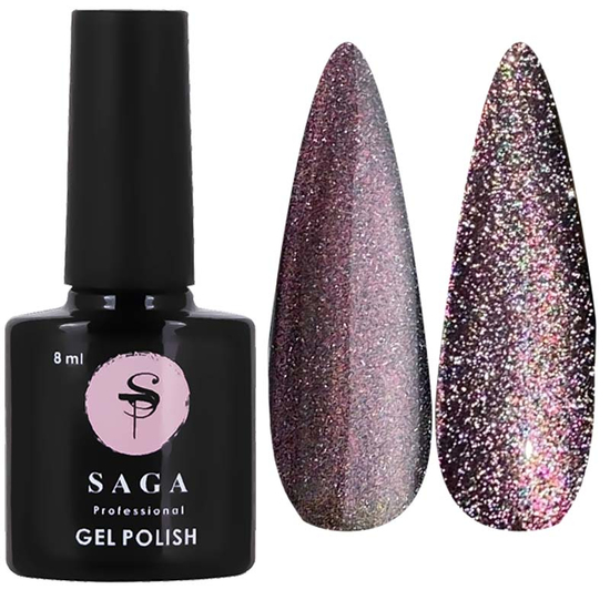 Гель-лак светоотражающий SAGA Cat Chameleon, №8, 8 мл, Цвет: 8
2