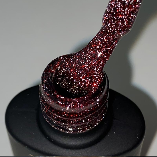 Гель-лак светоотражающий Valeri Flash №01 (красный), 6 мл, Цвет: 013