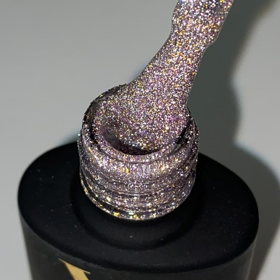 Гель-лак светоотражающий Valeri Flash №05 (серебристый), 6 мл, Цвет: 053