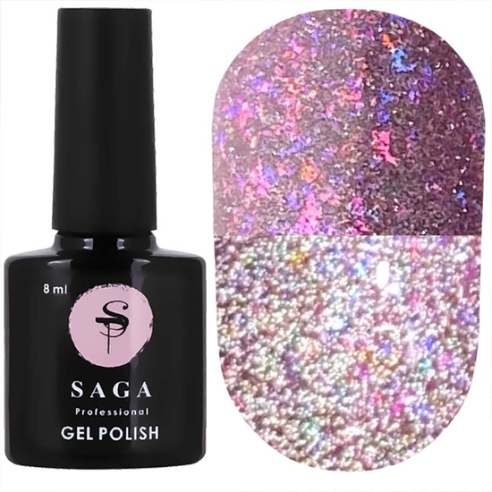 Гель-лак світловідбиваючий SAGA Fiery Gel №16, 8 мл, Колір: 16