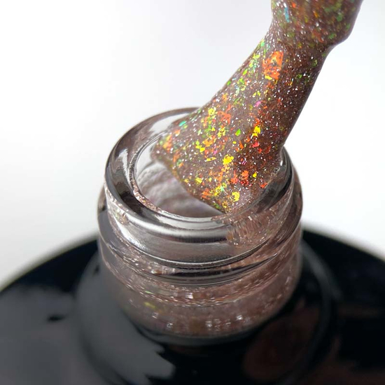 Гель-лак светоотражающий SAGA Fiery Gel №20, 8 мл, Цвет: 202