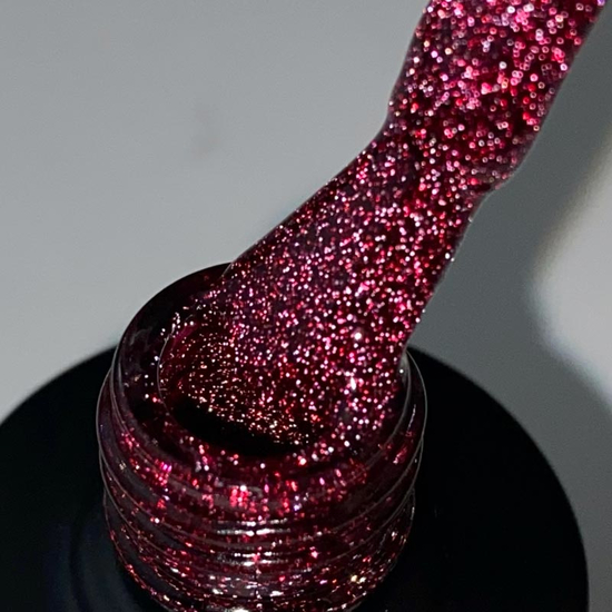 Гель-лак светоотражающий SAGA Fiery Gel №25, 8 мл, Цвет: 253