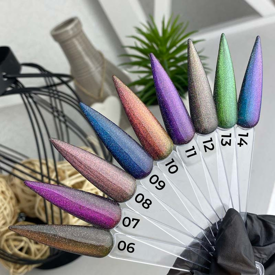 Гель-лак светоотражающий SAGA Cat Chameleon, №10, 8 мл, Цвет: 10
4