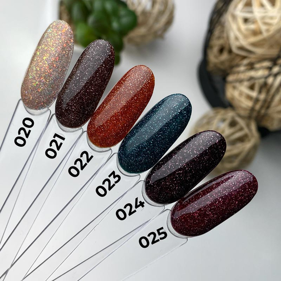 Гель-лак светоотражающий SAGA Fiery Gel №25, 8 мл, Цвет: 254