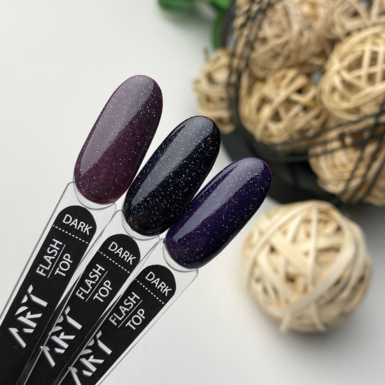 ART Flash Top Dark - светоотражающий топ БЕЗ липкого слоя, 10 мл, Цвет: Dark
4