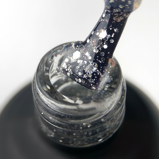 ART Hive Top Silver - топ с шестигранниками без липкого слоя, 10 мл, Цвет: Silver2