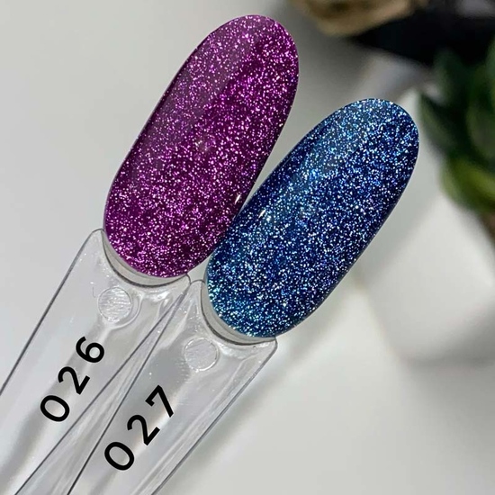 Гель-лак світловідбивний SAGA Fiery Gel №26, 8 мл, Колір: 265