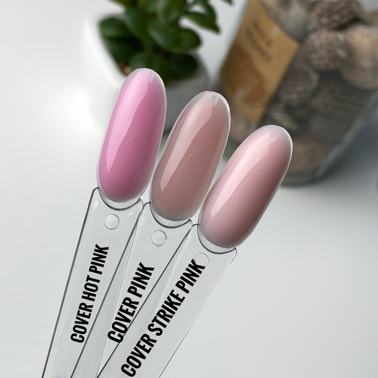 Гель для наращивания DIS Nails Hard Cover Hot Pink, 28 г, Цвет: Hot Pink3