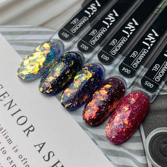 Гель с блестками ART Diamond Gel №004, 5 мл, Цвет: 004
5