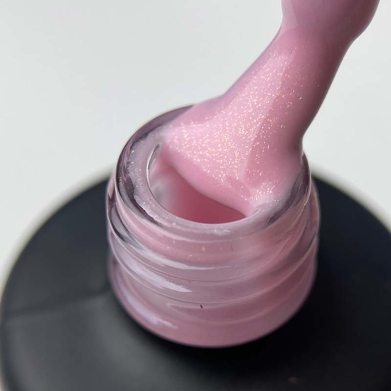 Molekula Base Cotton Candy - камуфлирующая база (светло-розовый, микроблеск), 12 мл, Цвет: Cotton Candy2