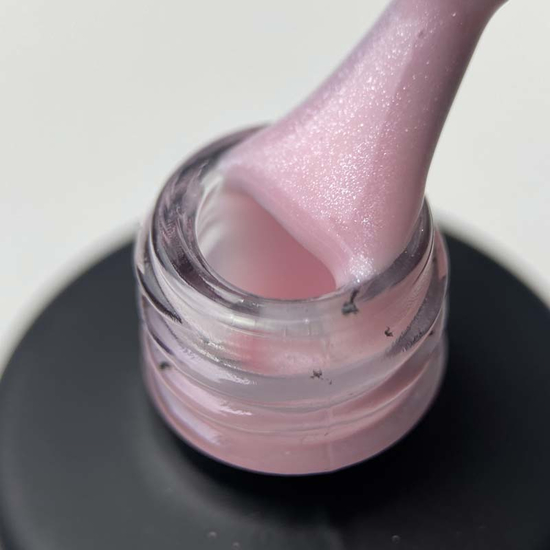 Molekula Base Royal Pink - камуфлююча база (вершково-рожевий, мікроблиск), 12 мл, Колір: Royal Pink2