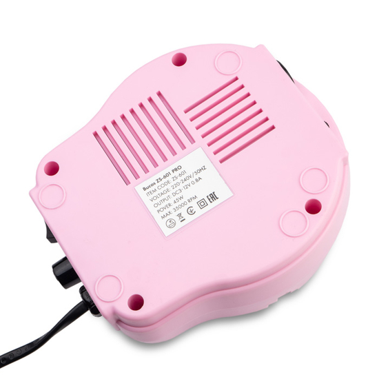 Фрезер BUCOS ZS-601PRO PINK 45W/35000 об., Цвет: Pink6