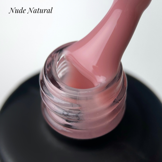 Molekula Rubber Base Nude - Natural - камуфляжная база (бежевый, эмаль), 12 мл, Цвет: Natural
2