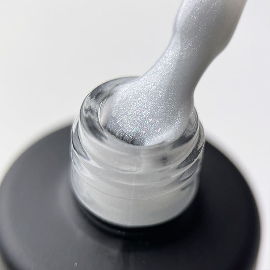 Molekula Base Silky Milk - камуфлирующая база (молочный, микроблеск), 12 мл, Цвет: Silky Milk2