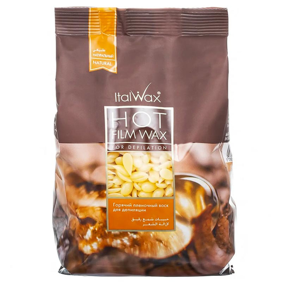 ItalWax Горячий воск в гранулах, натуральный, 500 г, Объем: 500 г
, Аромат: Натуральный