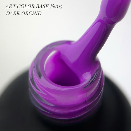 База цветная ART Color Base №015, Dark Orchid, 15 мл, Объем: 15 мл, Цвет: 152
