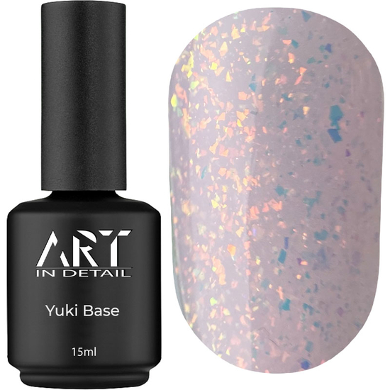База з пластівцями ART Yuki Base №YB001, 15 мл, Об`єм: 15 мл, Колір: YB001