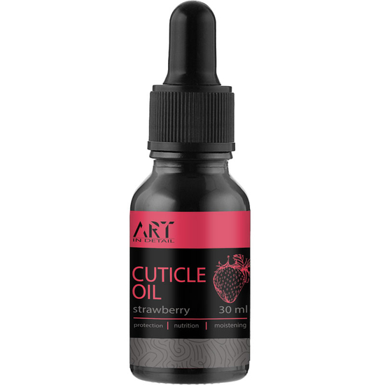 Масло для кутикулы ART Strawberry, 30 мл, Аромат: Клубника
