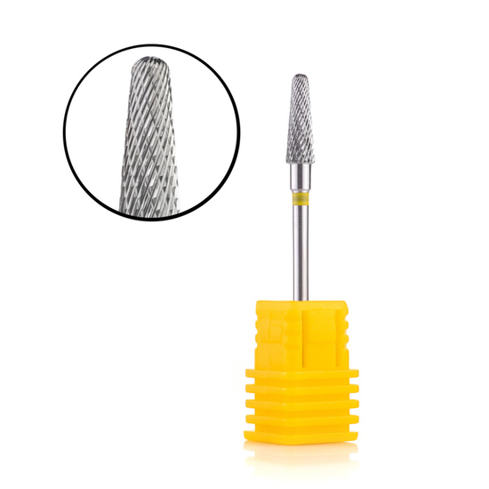 Твердосплавная насадка Конус, полусферический конец - 194 110 040 желтая3