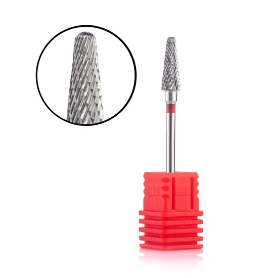 Твердосплавная насадка Конус, полусферический конец - 194 140 045, красная3