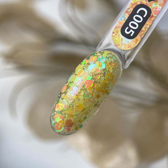 Гель-лак ART Confetti №C005, 6 мл, Колір: C0053