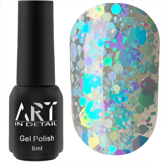 Гель-лак ART Confetti №C004, 6 мл, Колір: C004