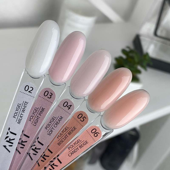 Полигель ART POLYGEL №03 Light Pink, 15 мл, Цвет: 033